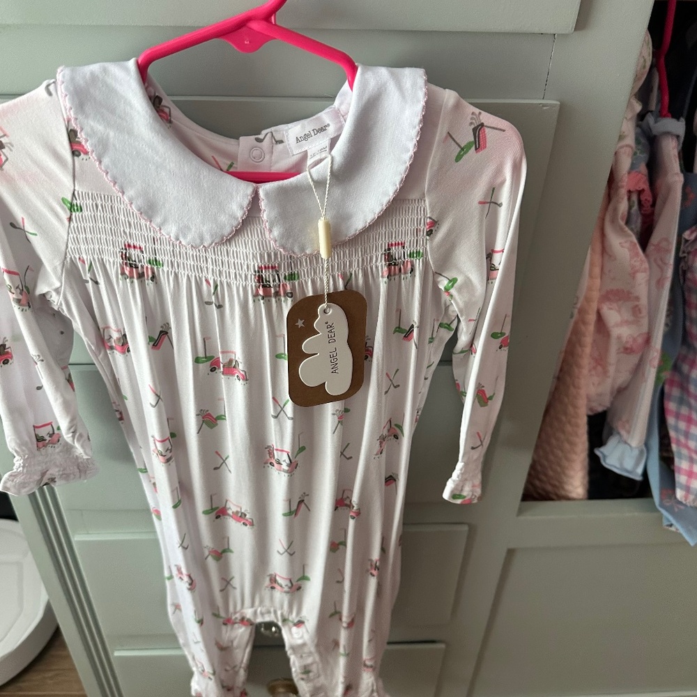 NWT angel dear golf romper